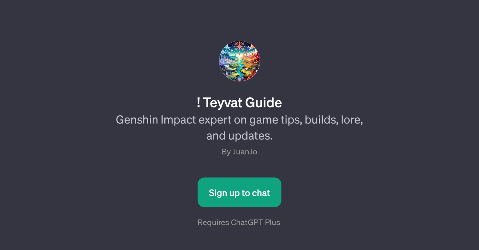 ! Teyvat Guide