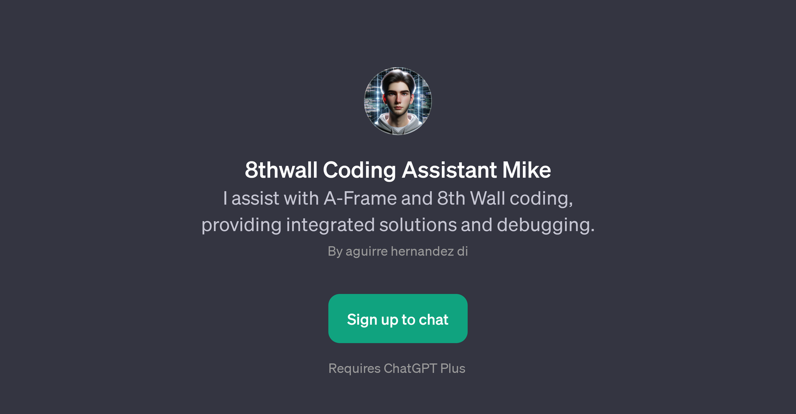 8thwall Coding Assistant Mike