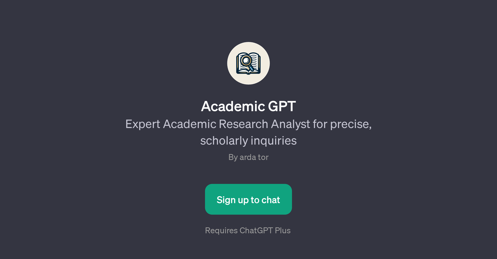 Academic GPT