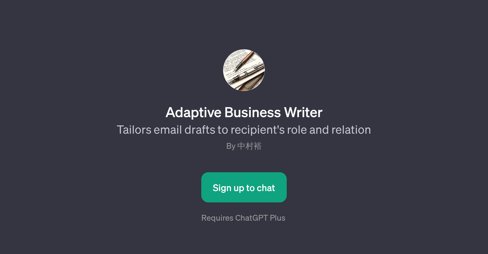 Adaptive Business Writer