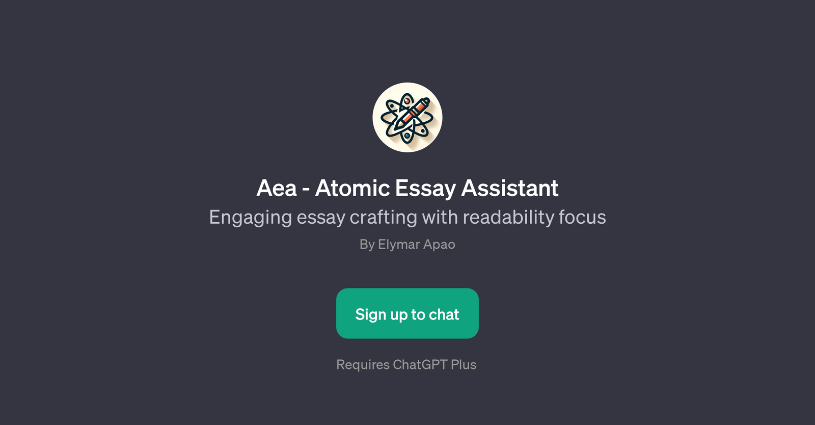 Aea - Atomic Essay Assistant