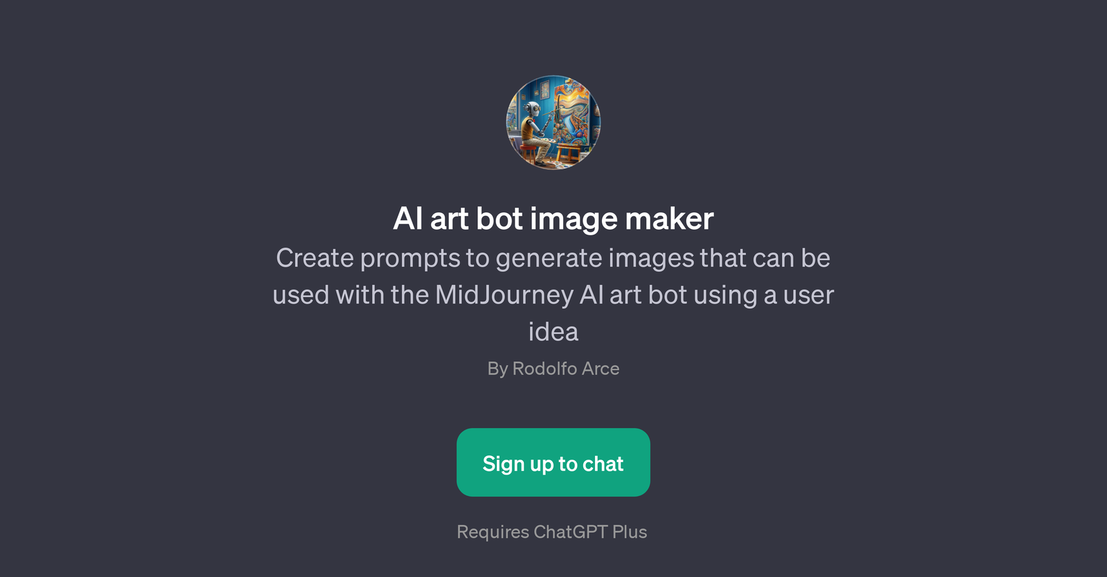 AI Art Bot Image Maker