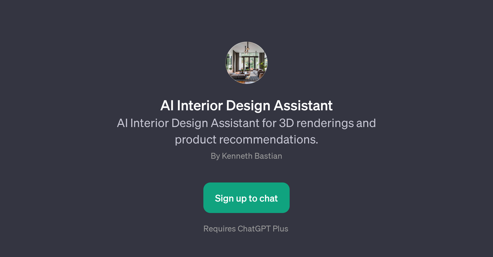 AI Interior Design Assistant