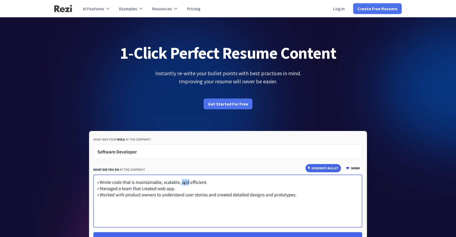 AI Resume Editor