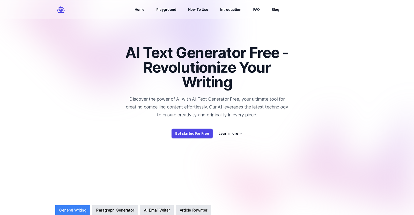 AI Text Generator Free