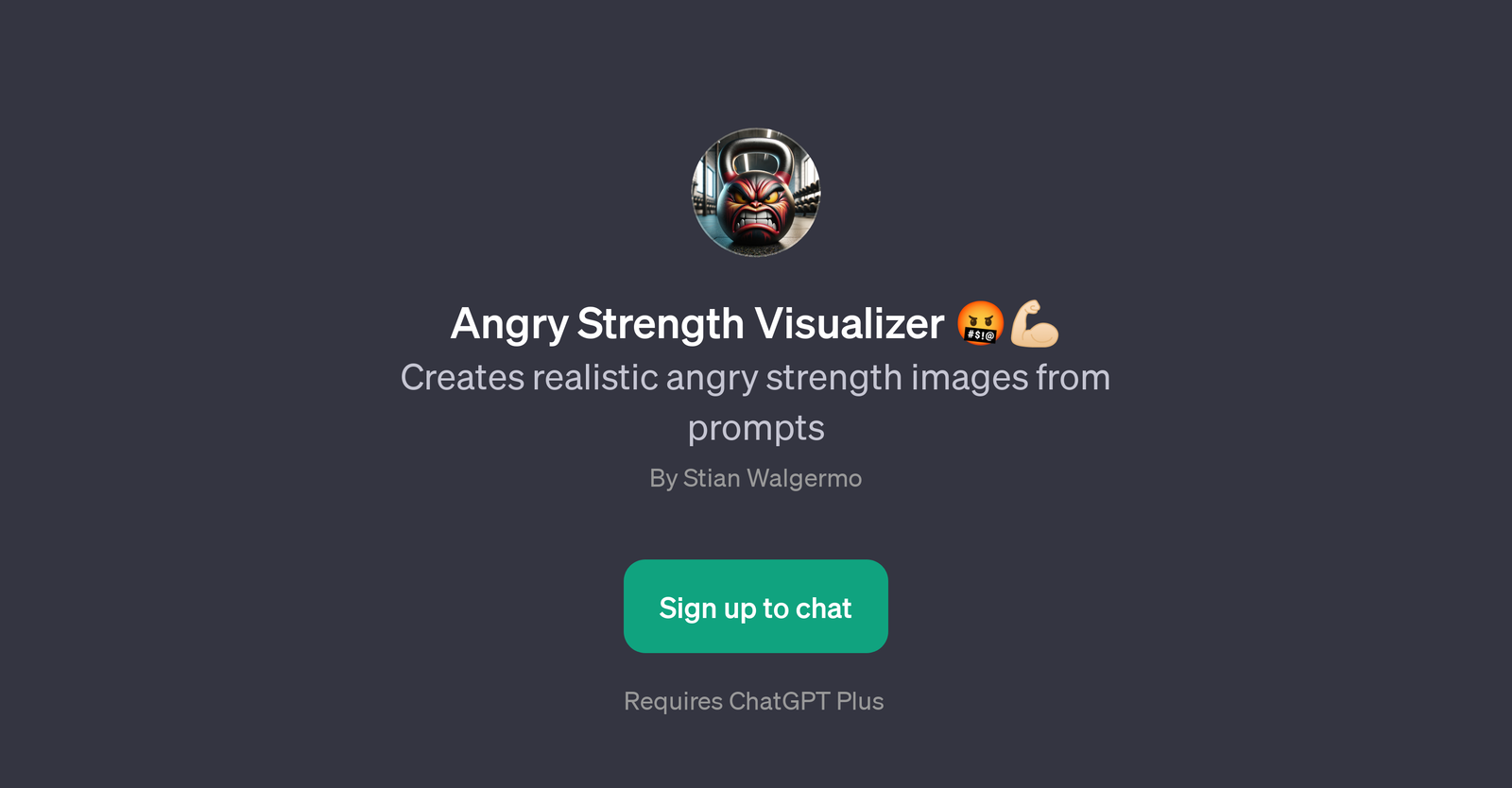 Angry Strength Visualizer