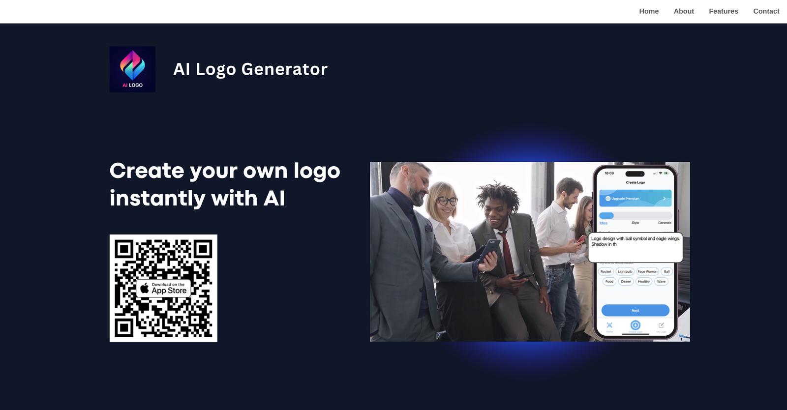 AppIntro's AI Logo Generator