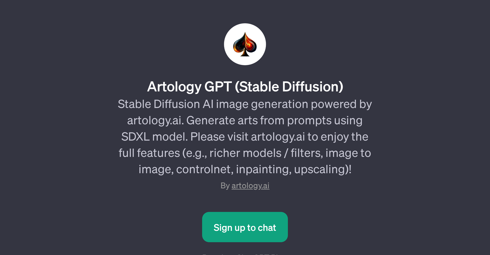 Artology GPT (Stable Diffusion)