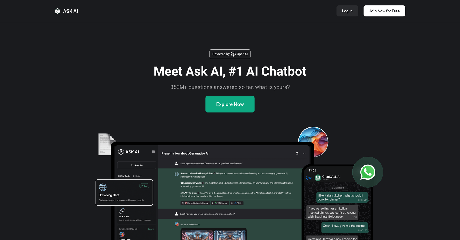 Ask AI Chat