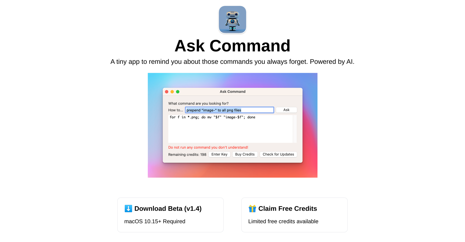 Ask Command