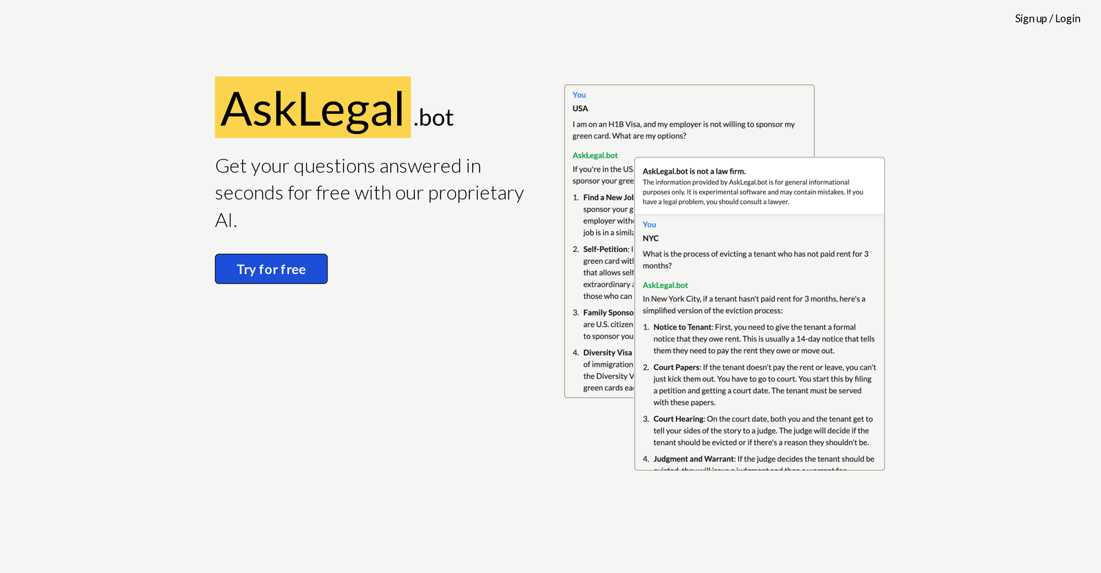 AskLegal.bot