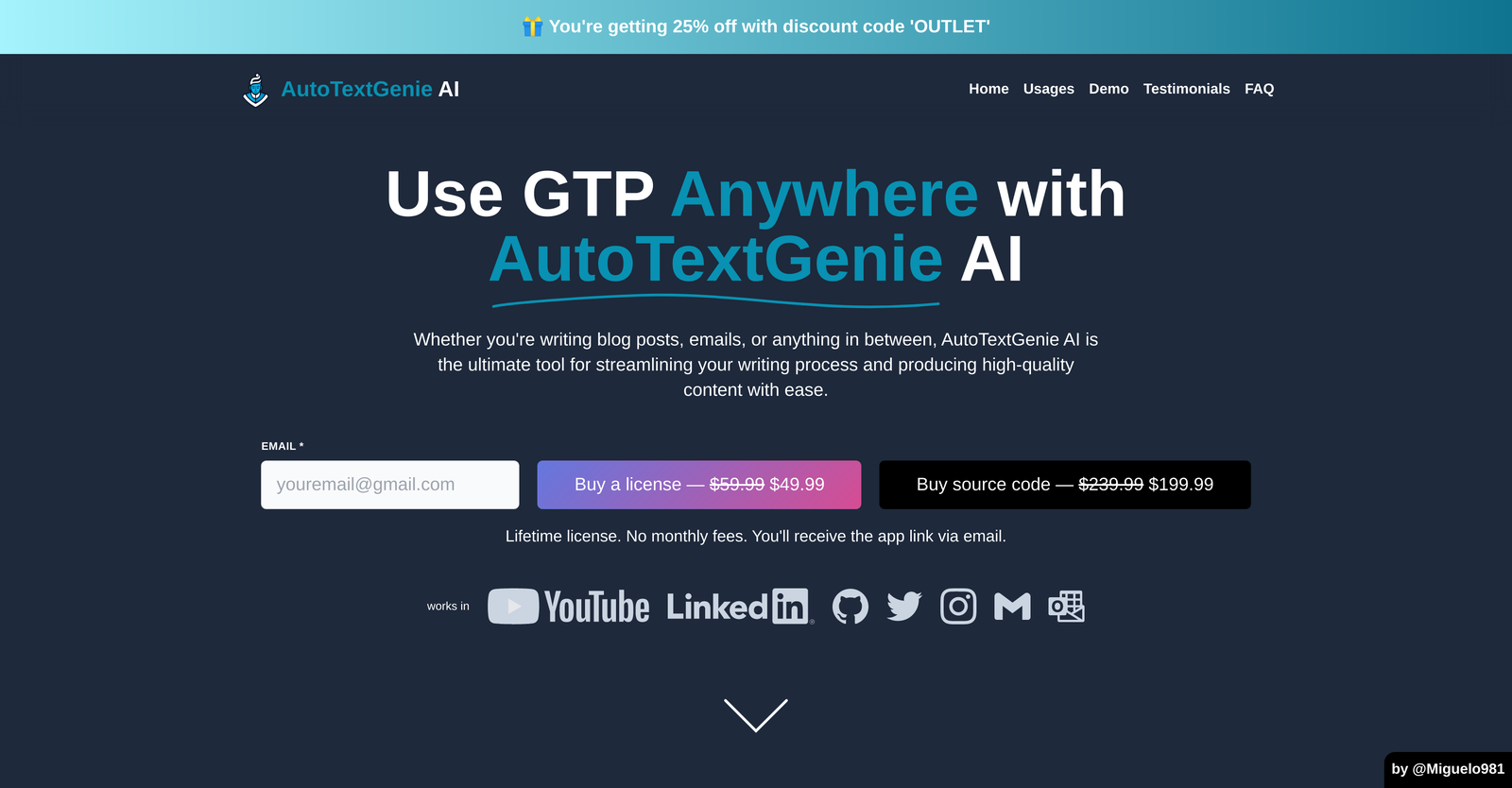 AutoTextGenie AI