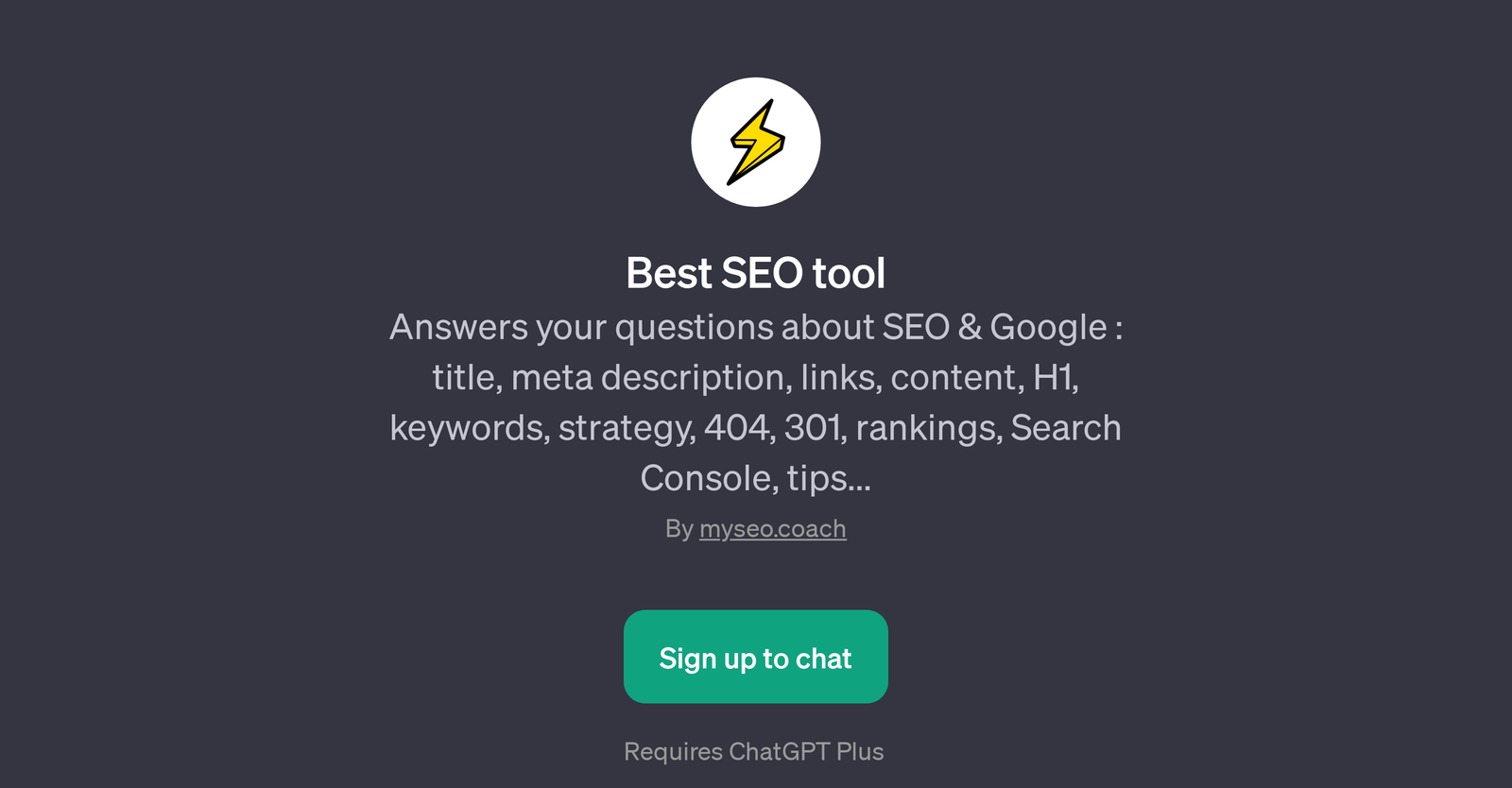 Best SEO tool