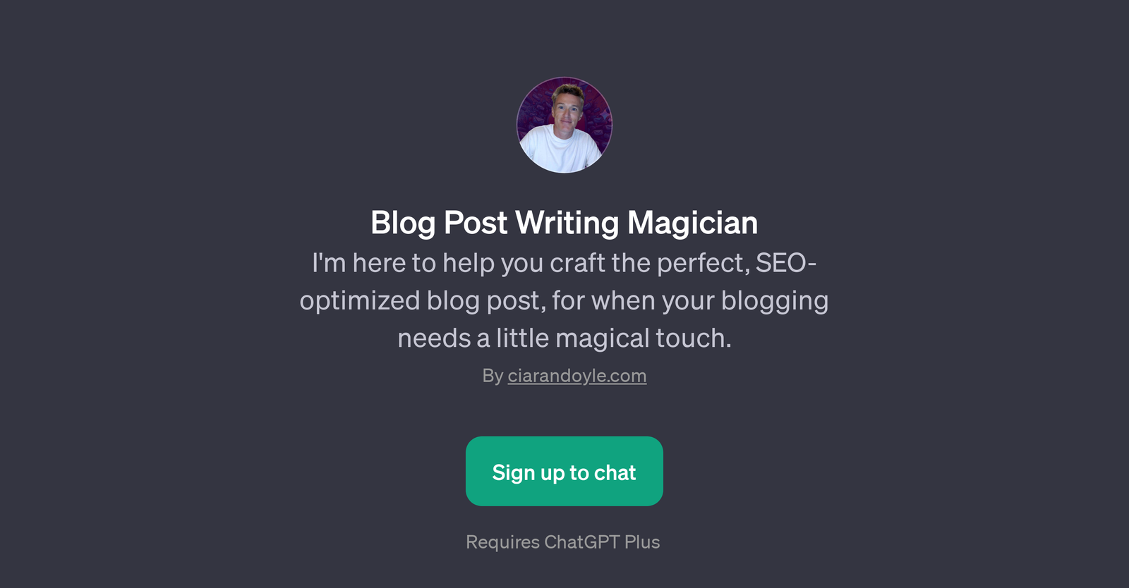 Blog Post Writing Magician