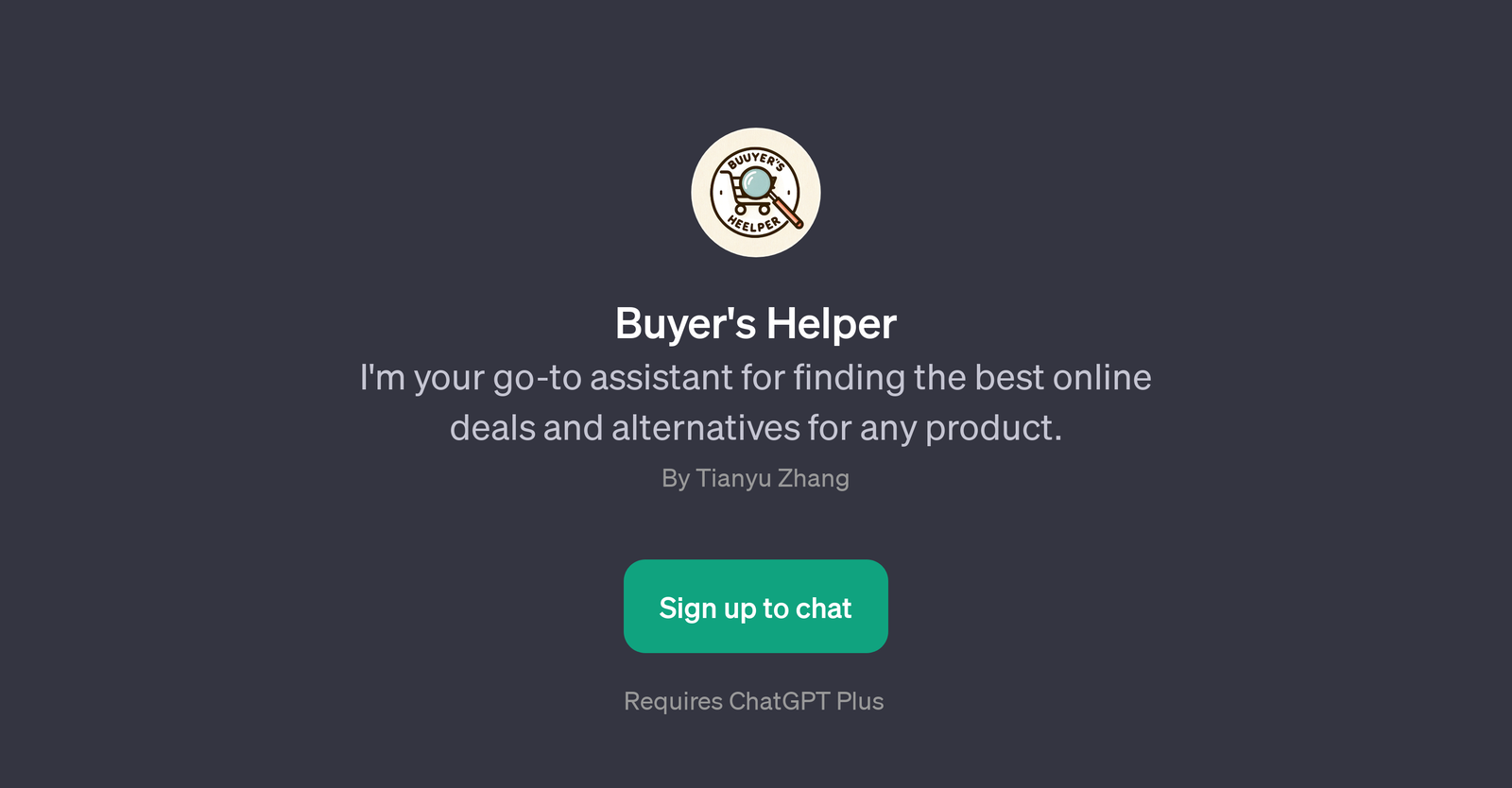 Buyer's Helper