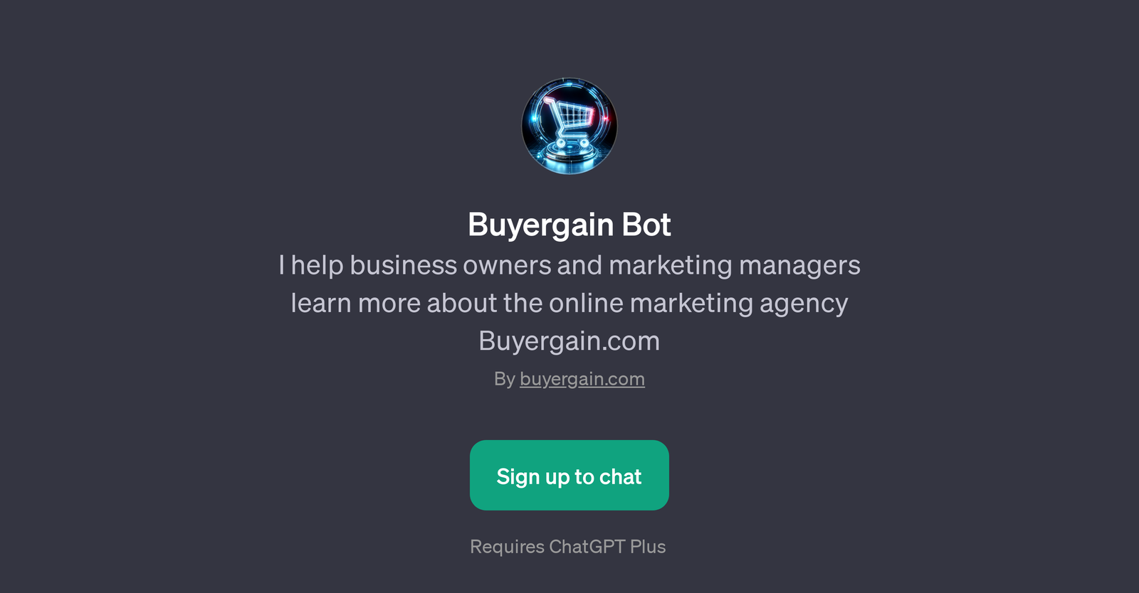 Buyergain Bot