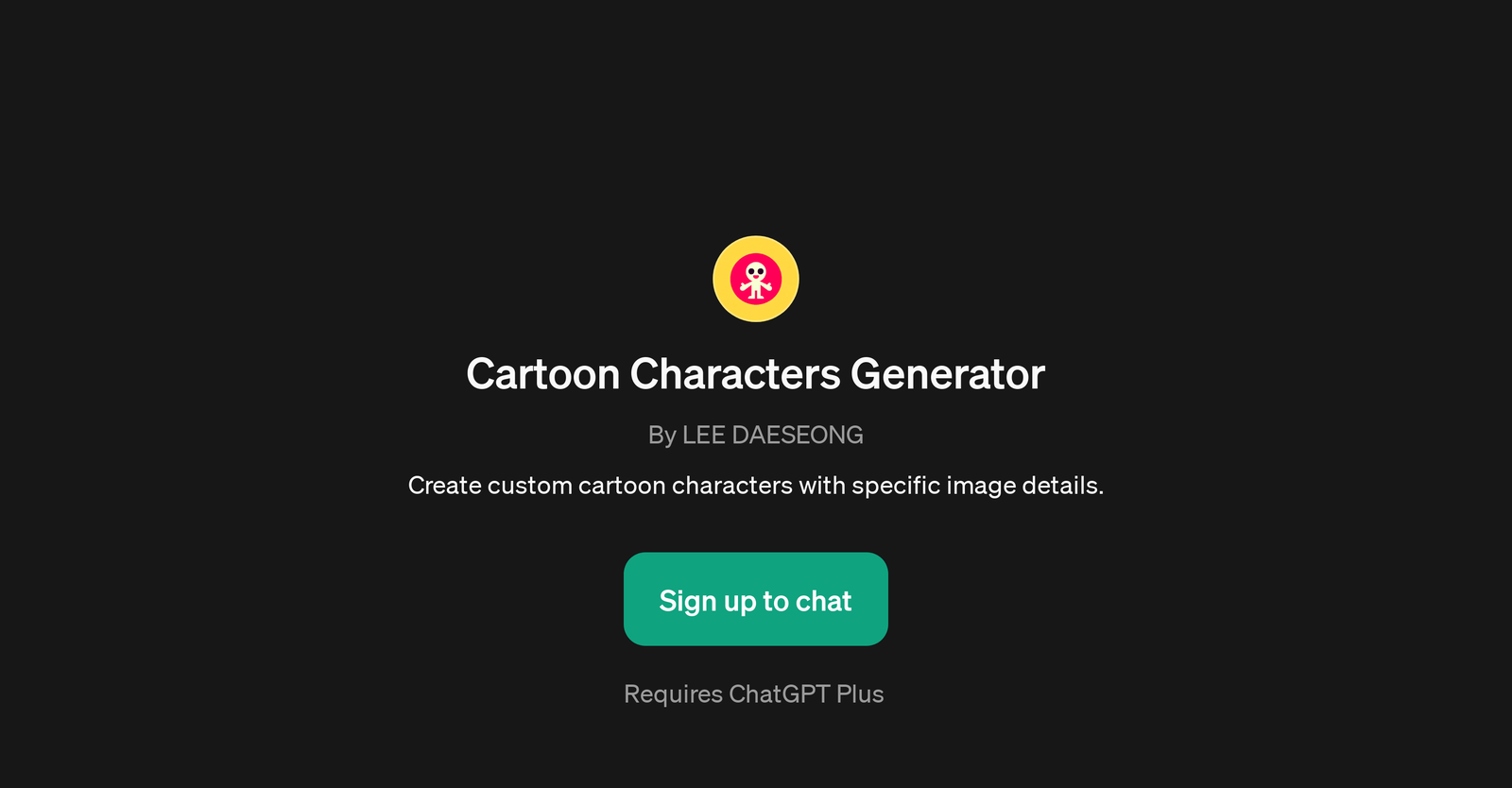 Cartoon Characters Generator