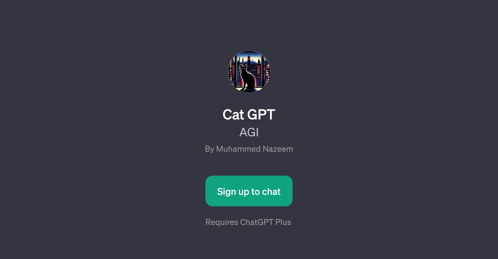 Cat GPT