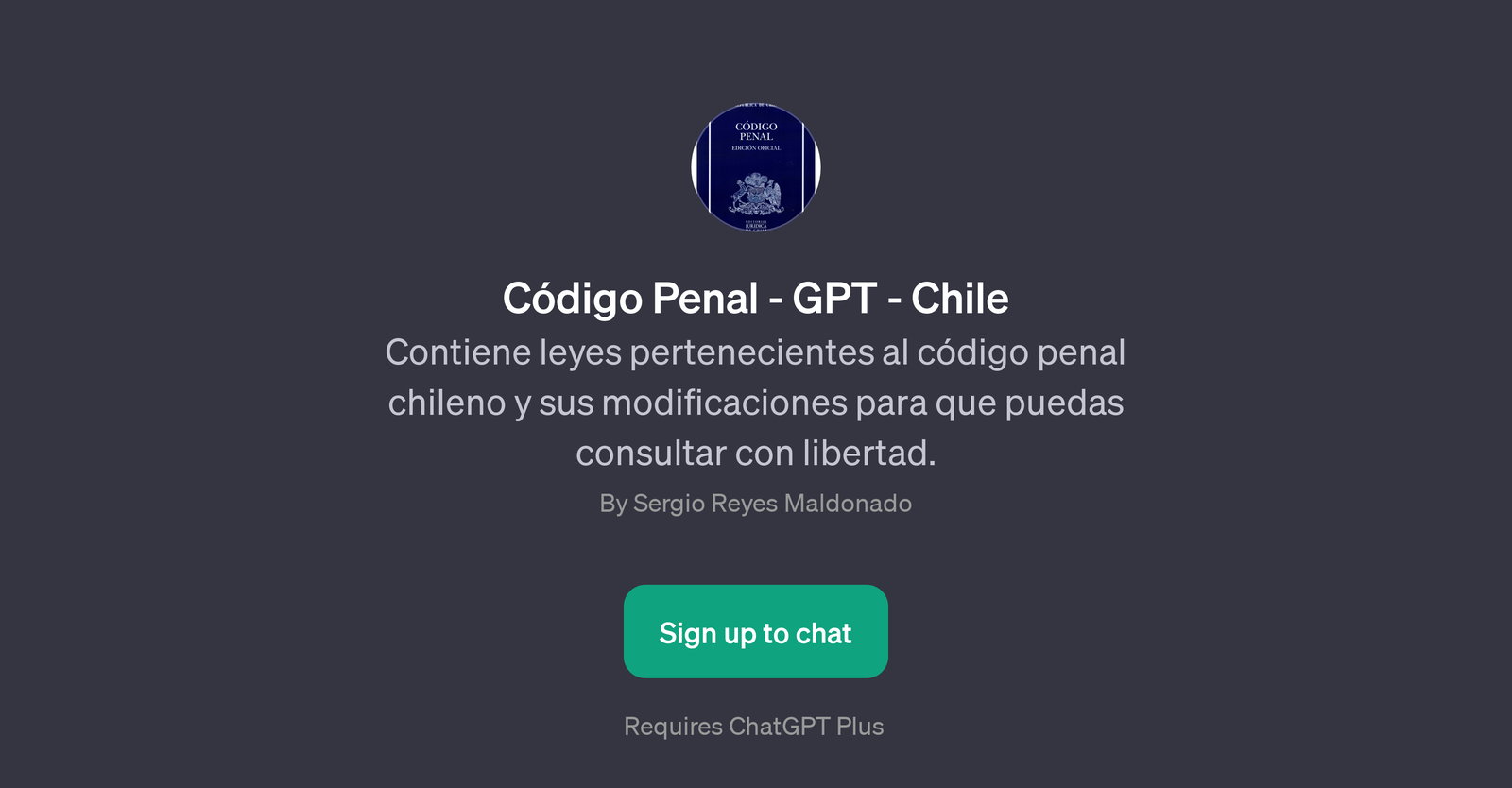 Cdigo Penal - GPT - Chile