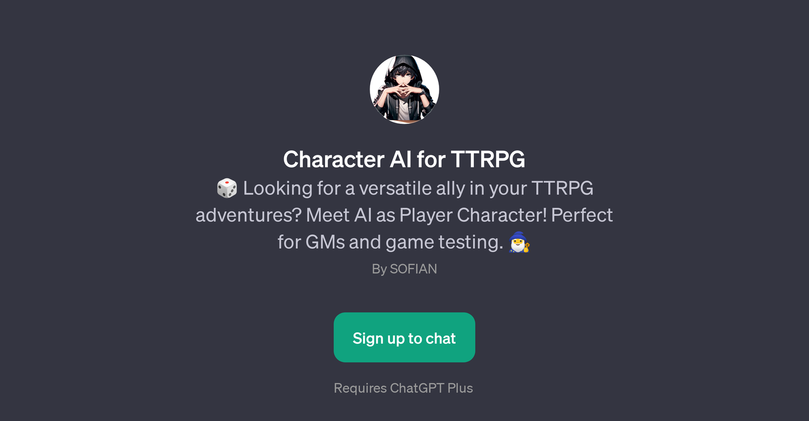 Character AI for TTRPG