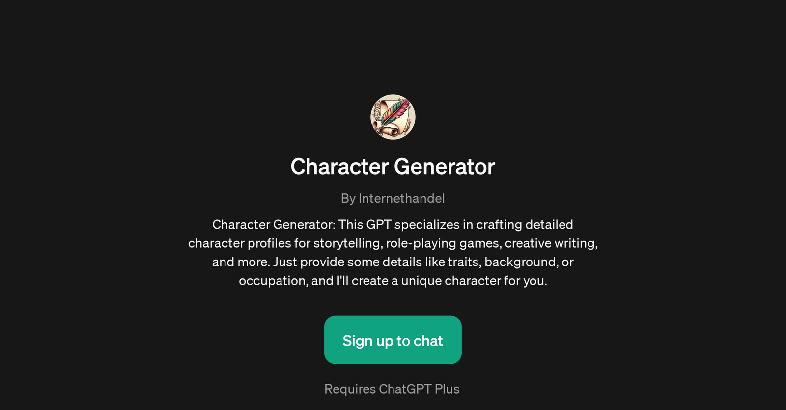 Character Generator