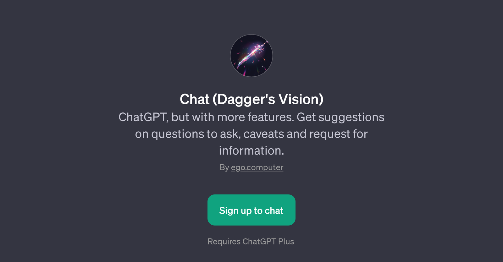 Chat (Dagger's Vision)