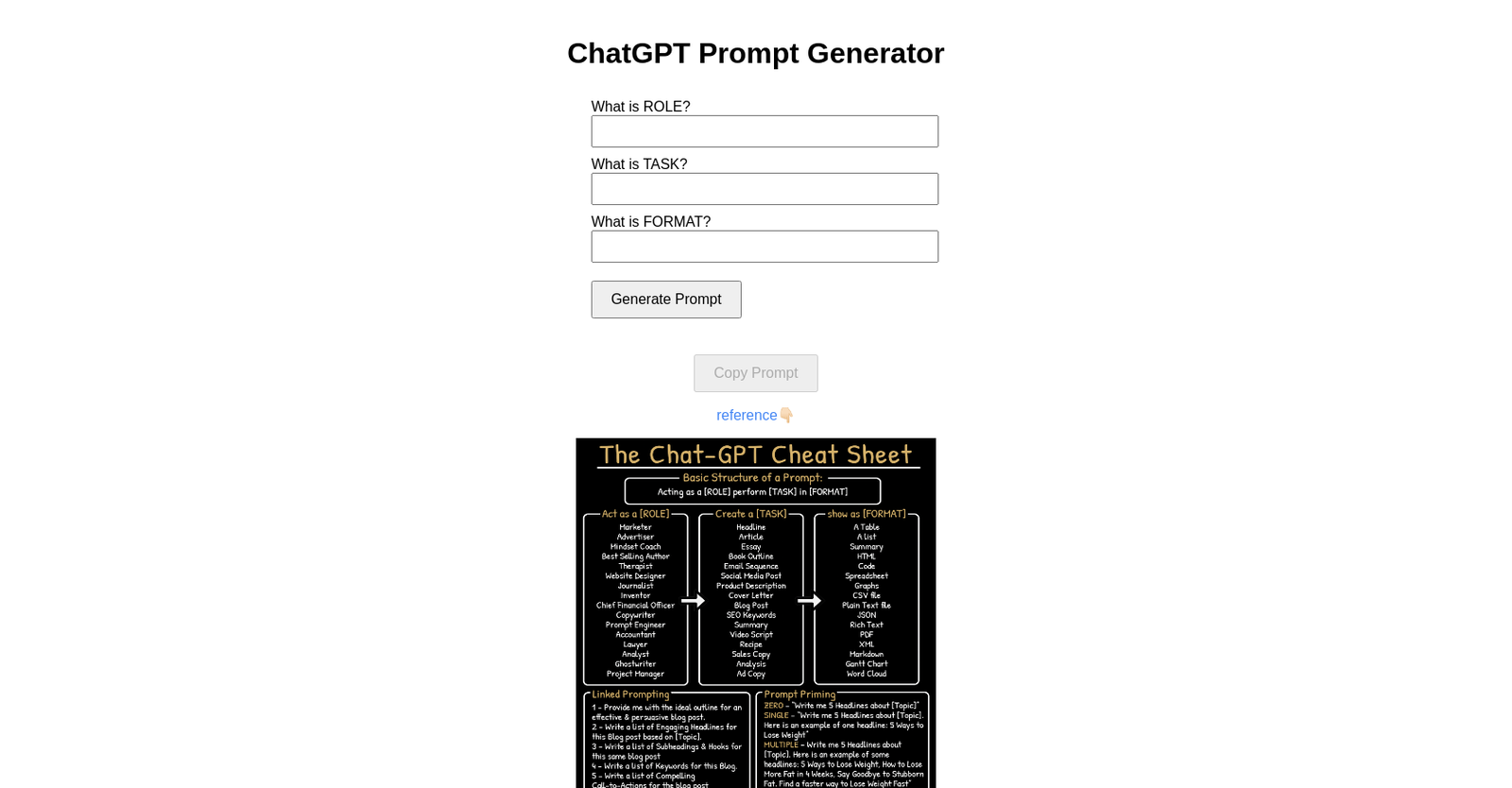 ChatGPTPromptGenerator