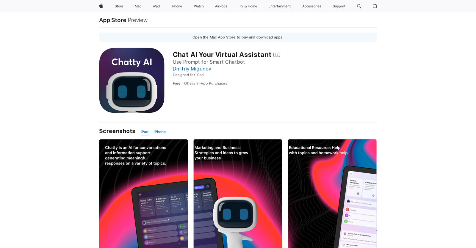 Chatty Virtual Assistant