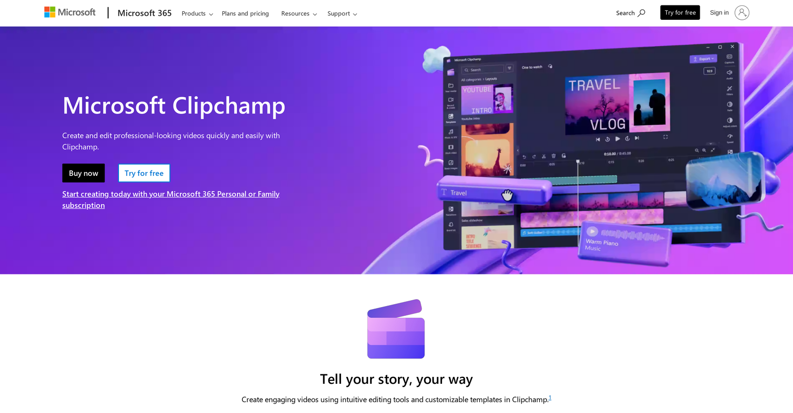 Clipchamp Video Editor-thumb