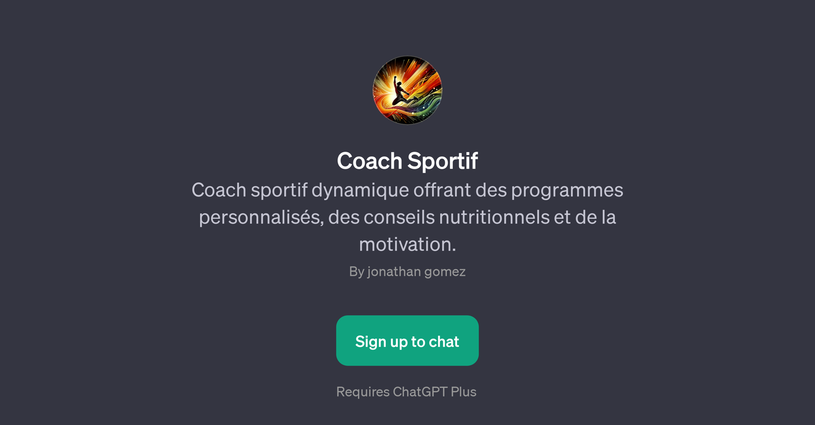 Coach Sportif