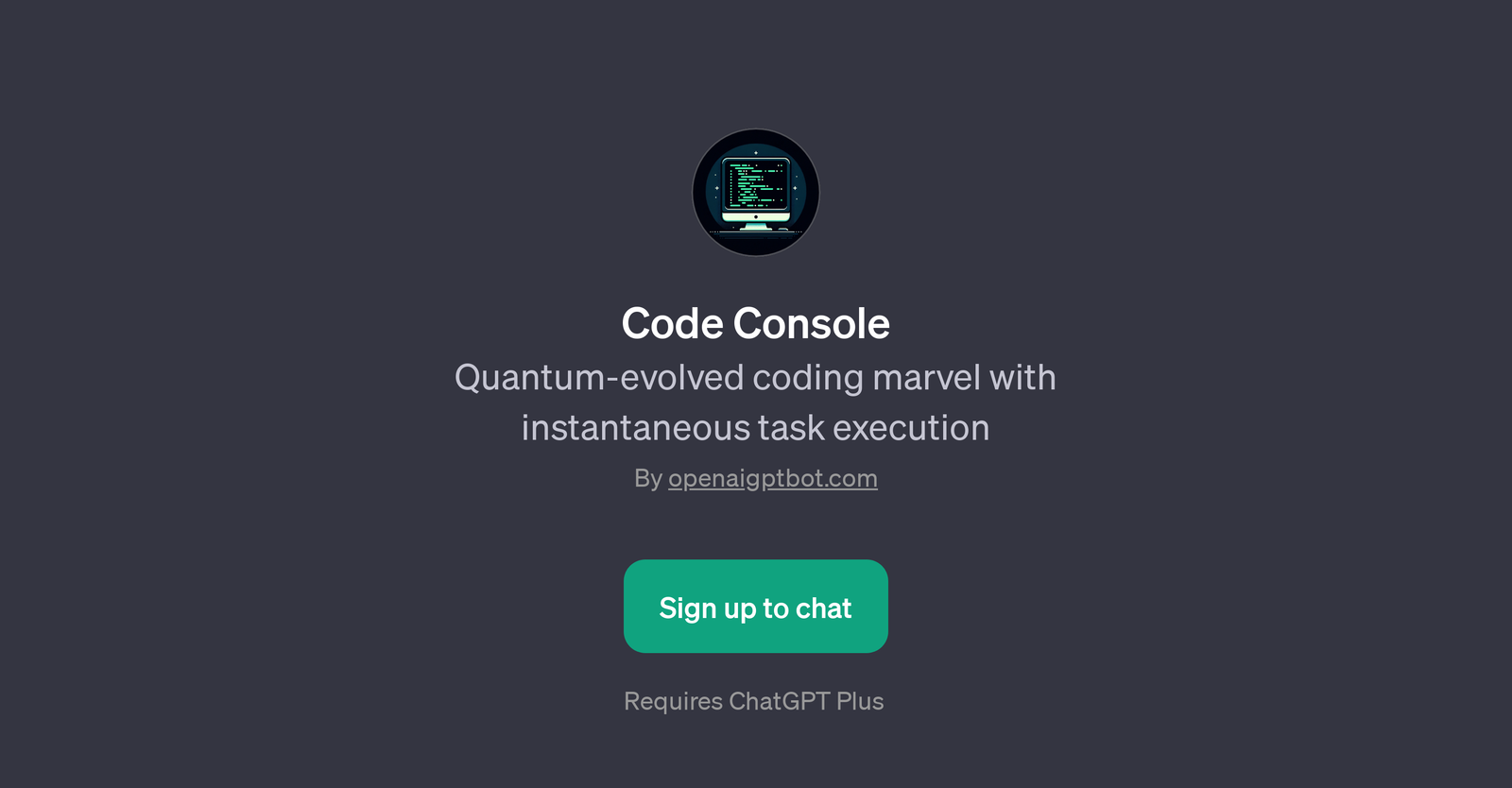 Code Console