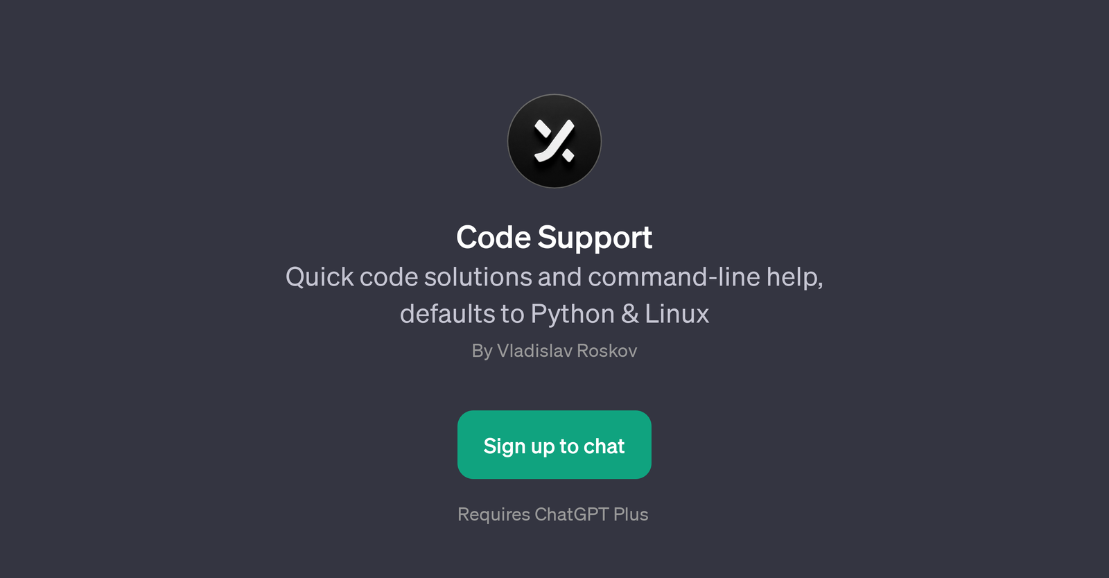 Code Support