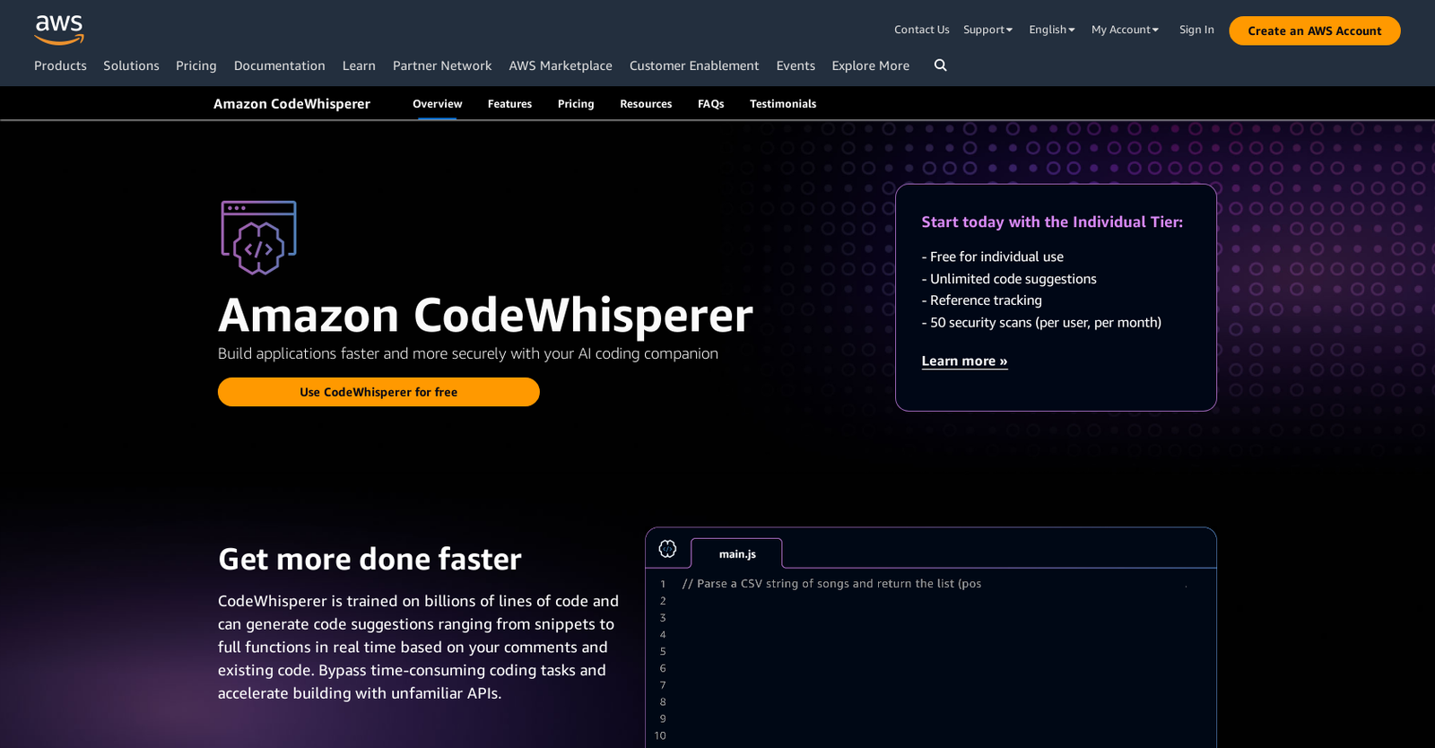 CodeWhisperer