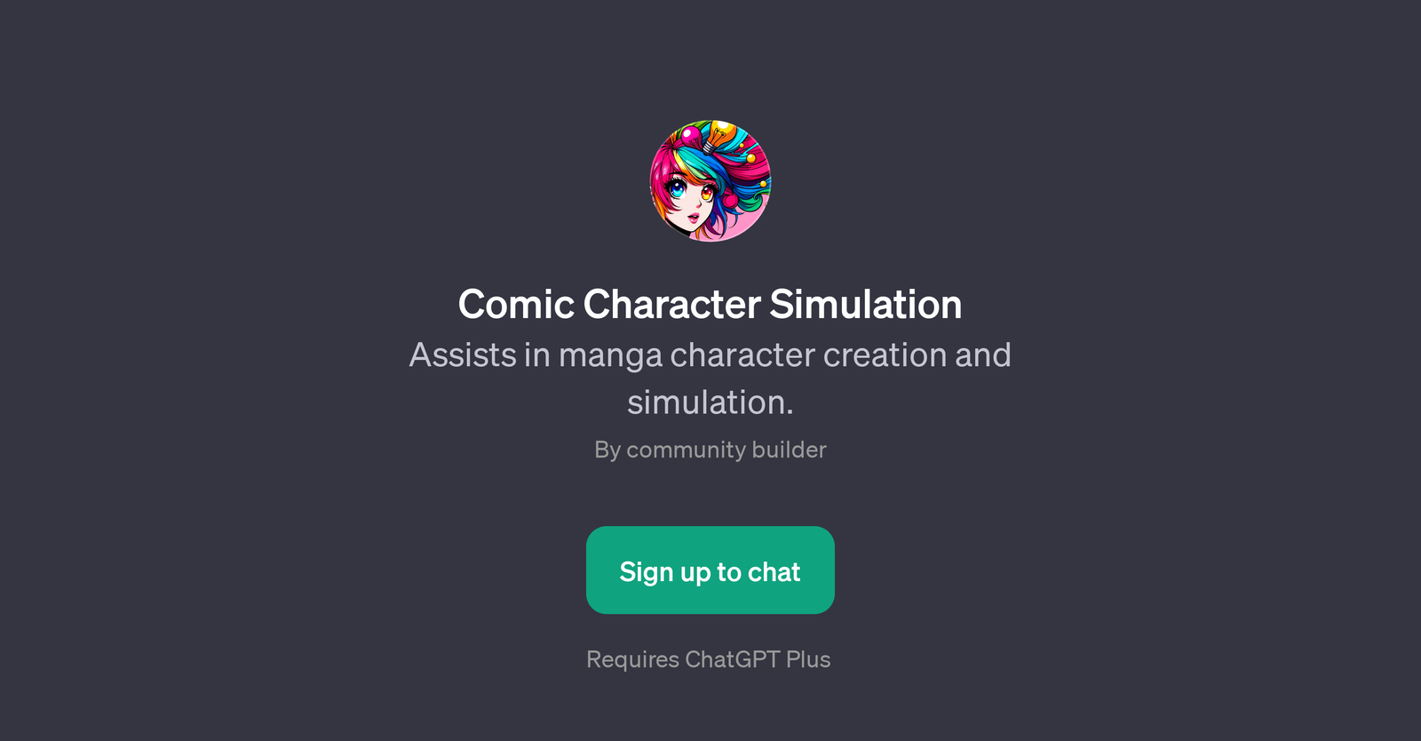 Comic Character Simulation