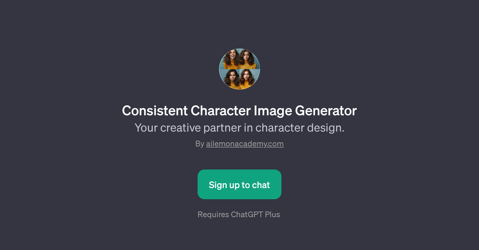 Consistent Character Image Generator