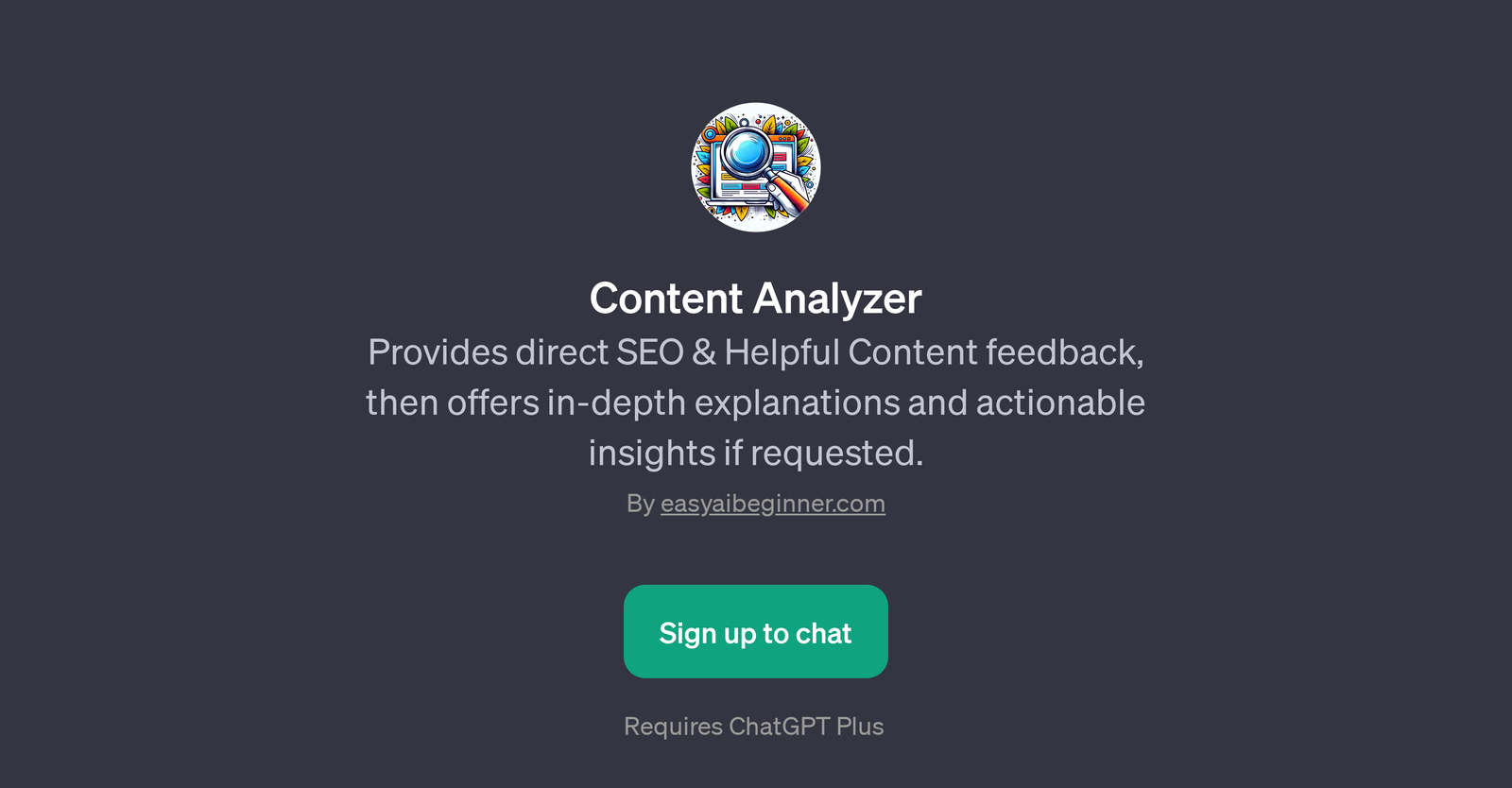 Content Analyzer