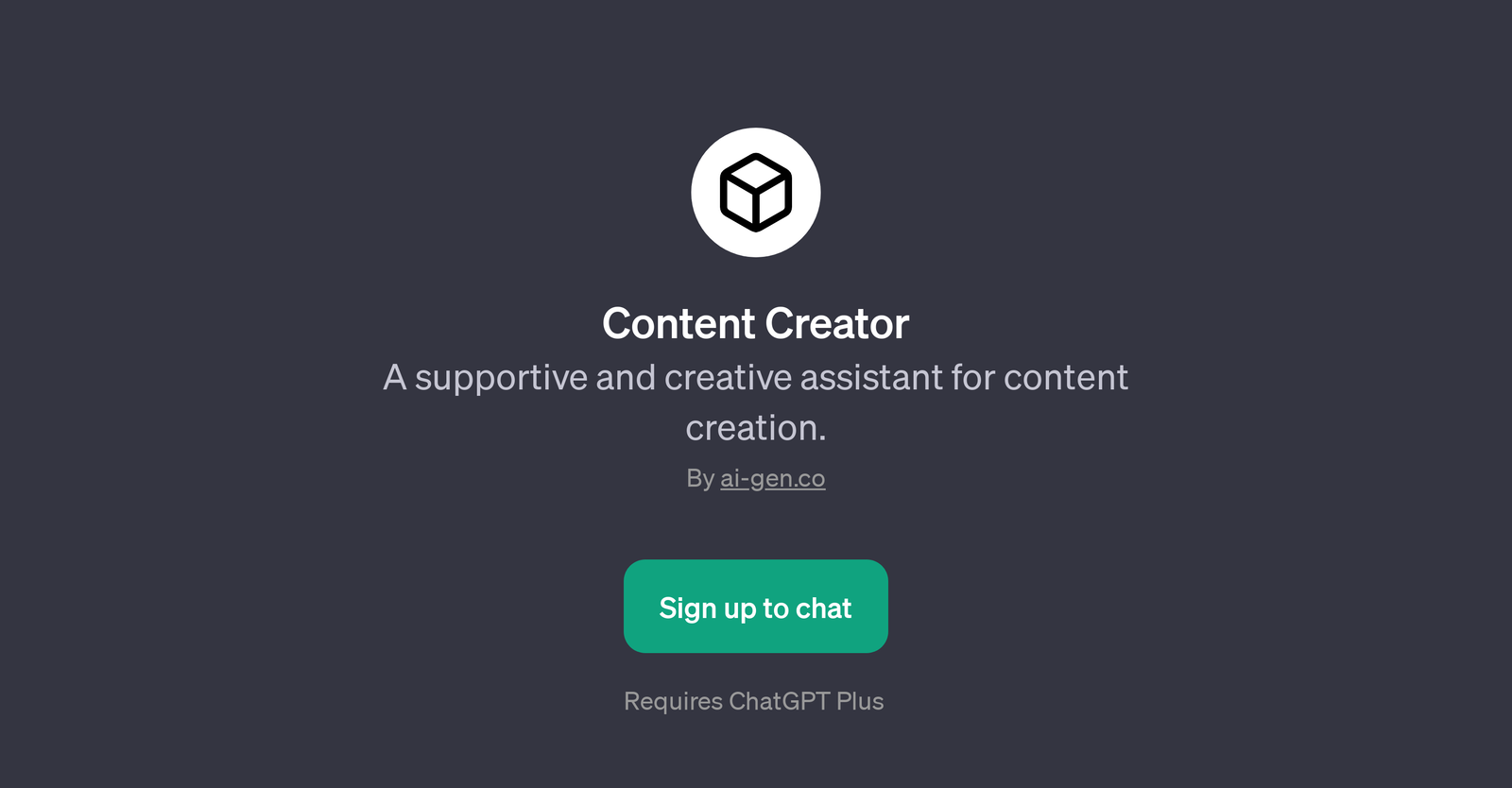 Content Creator