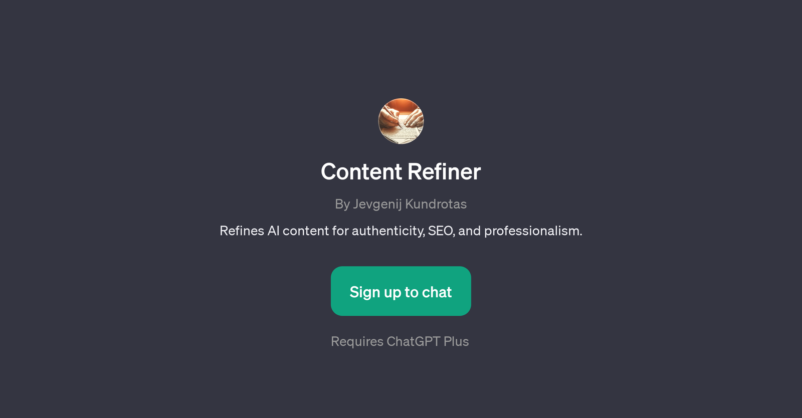 Content Refiner