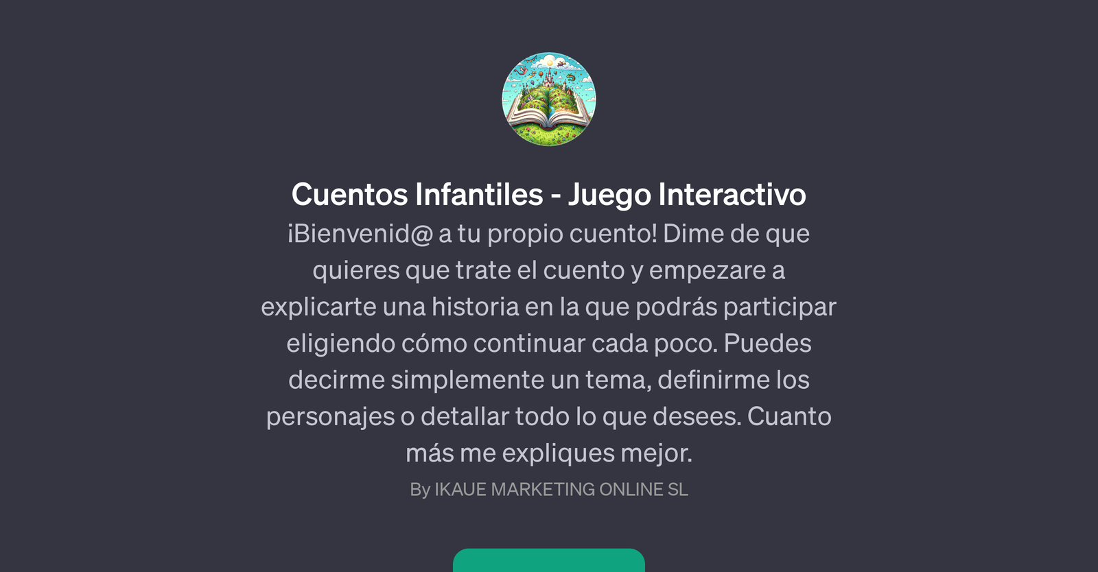 Cuentos Infantiles - Juego Interactivo