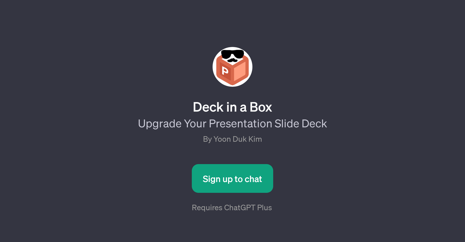 Deck in a Box