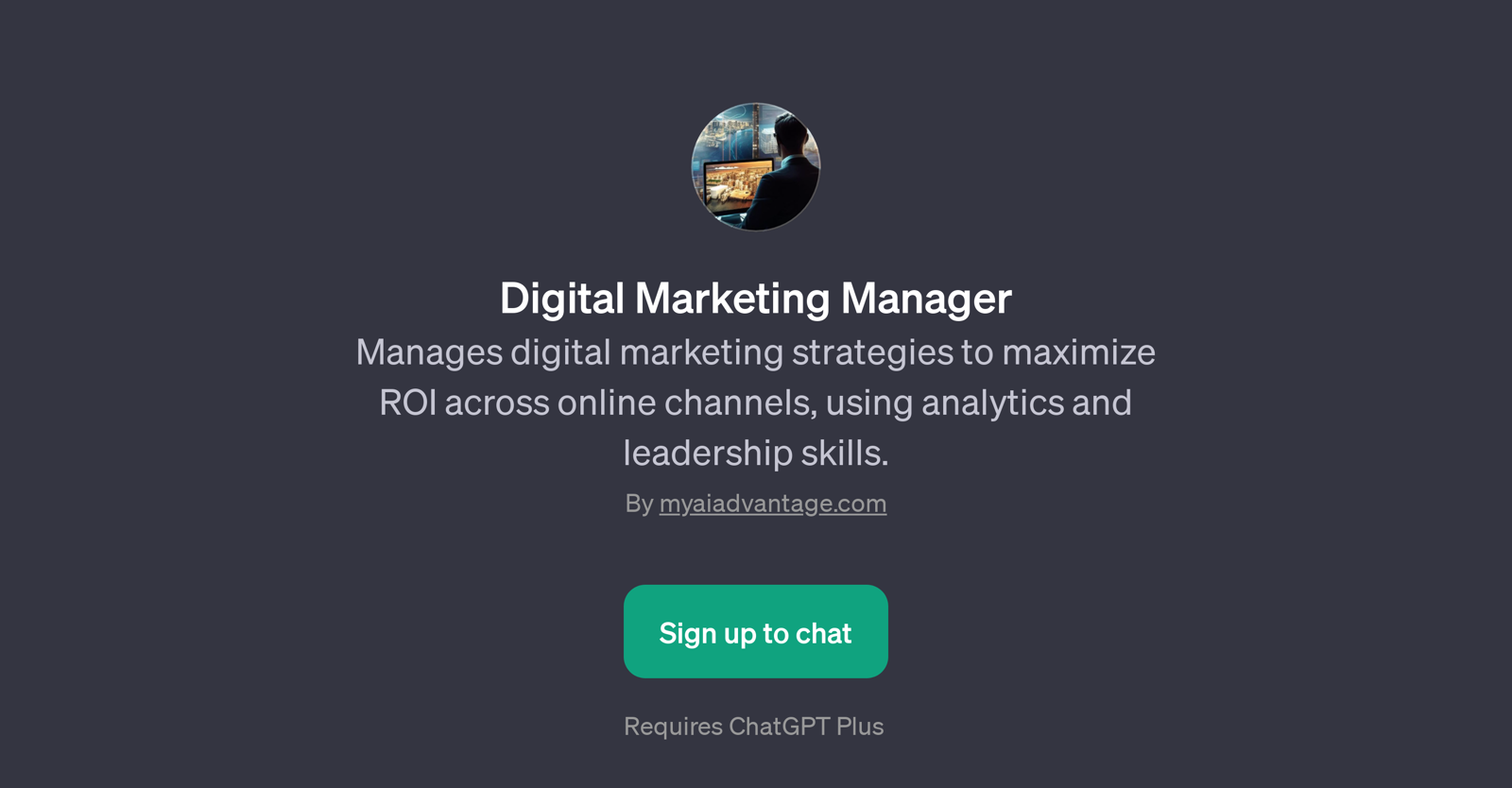 Digital Marketing Manager GPT