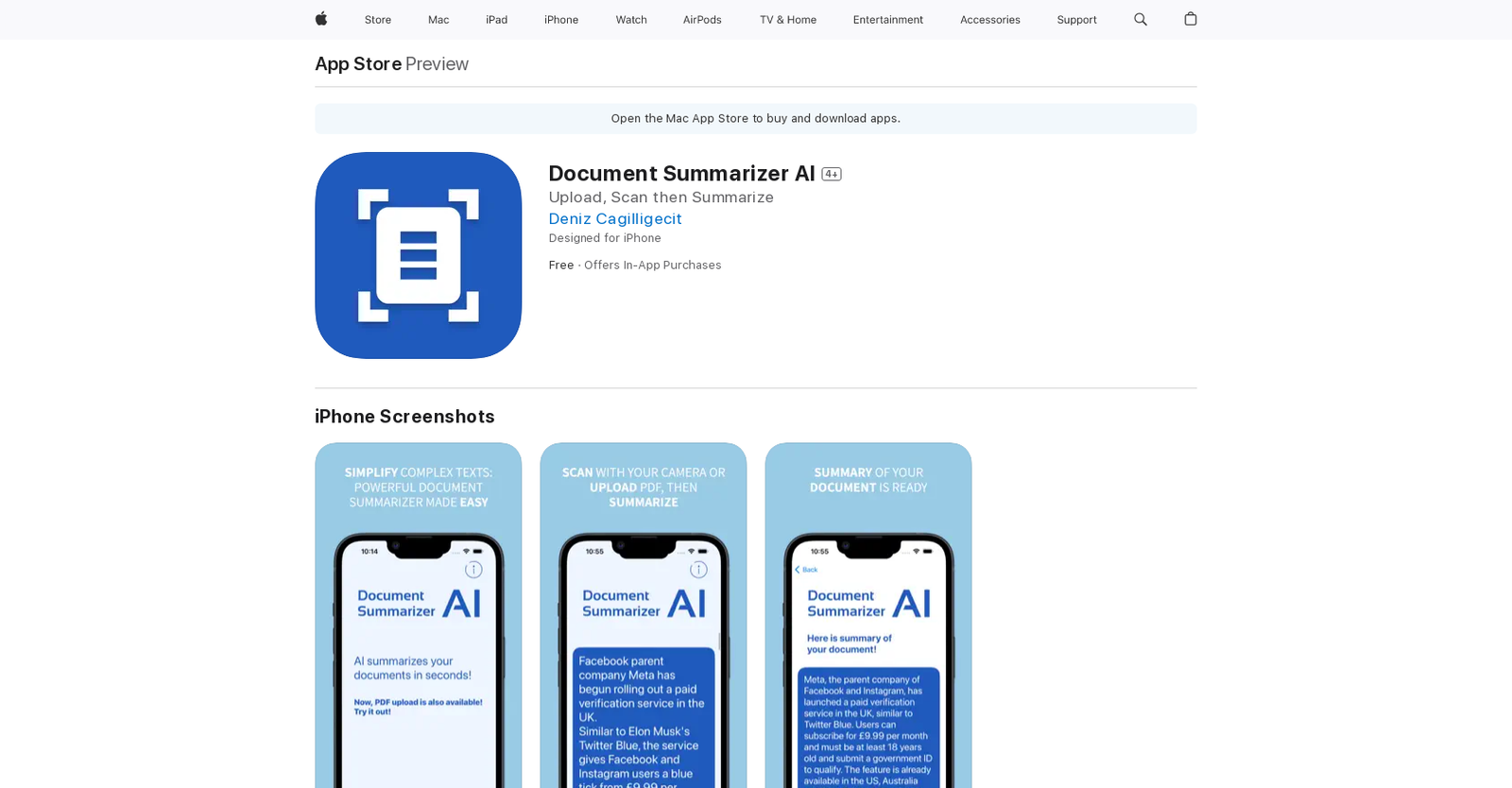 Document Summarizer