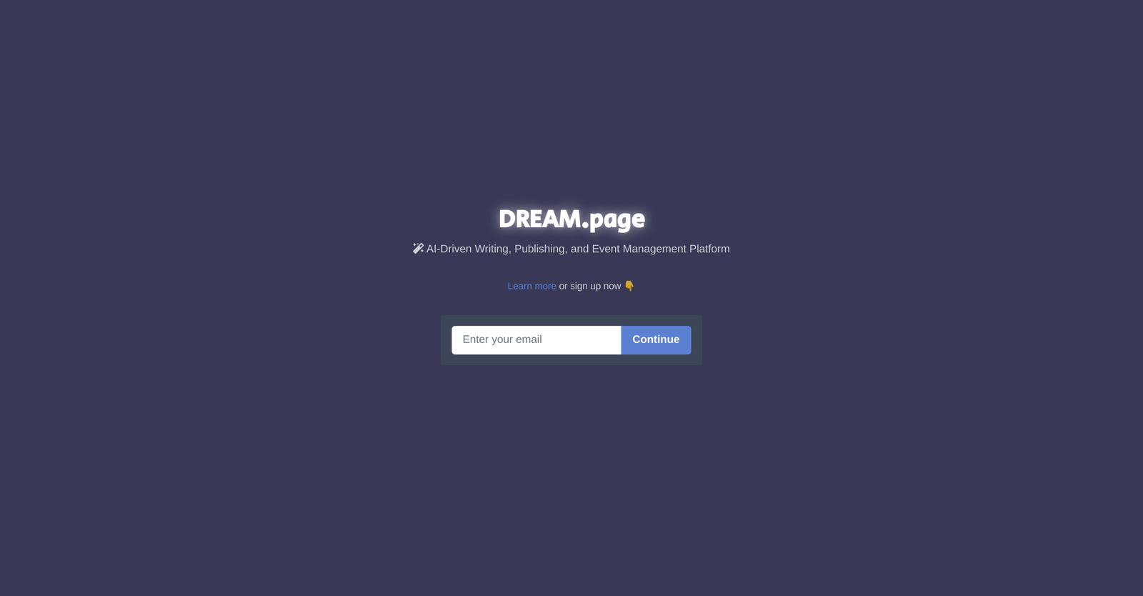 DREAM.page