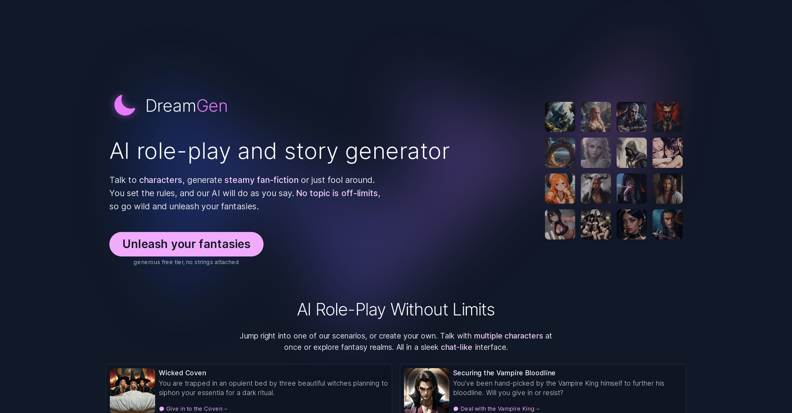 DreamGen Story Generator