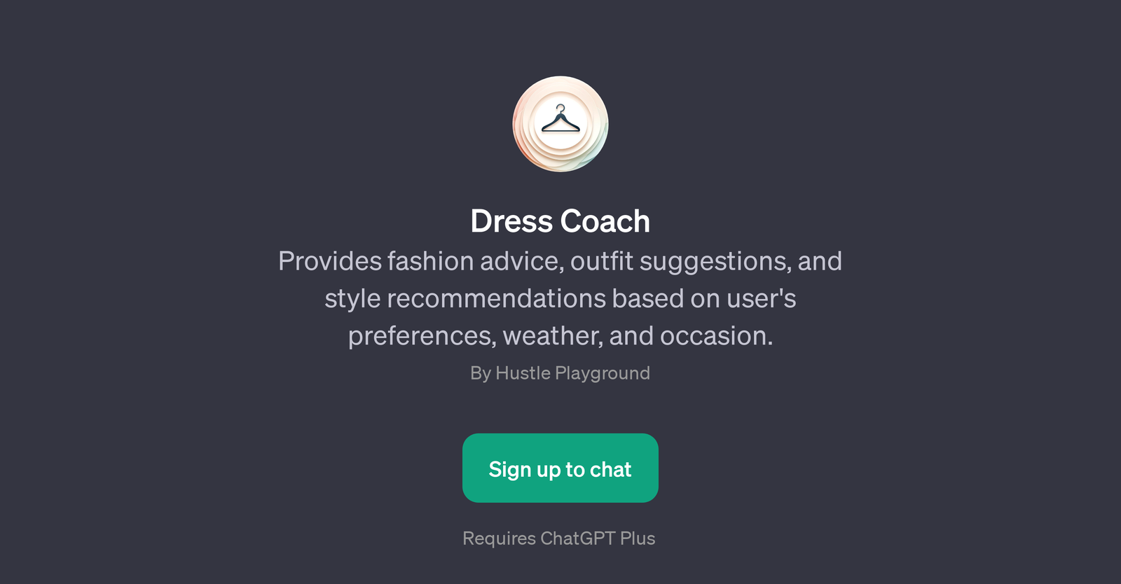 Dress Coach