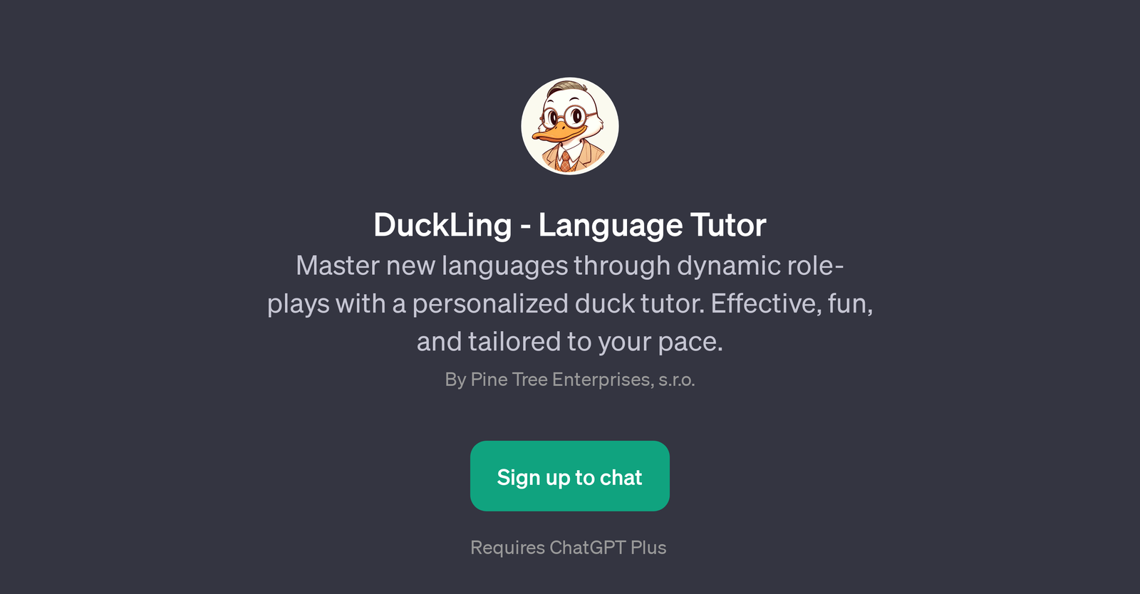 DuckLing - Language Tutor