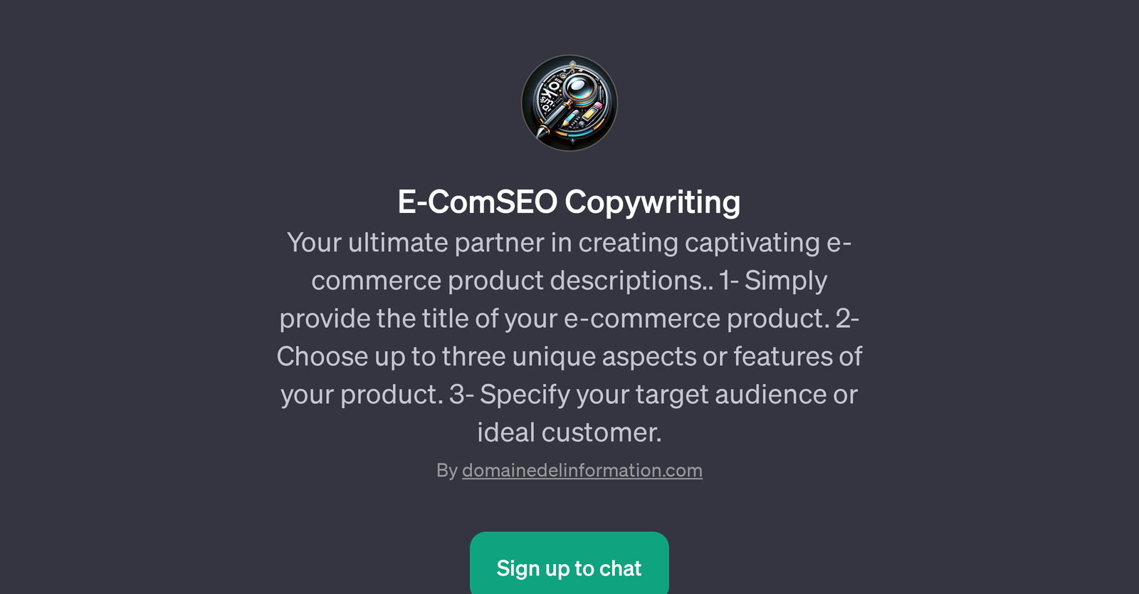 E-ComSEO Copywriting GPT