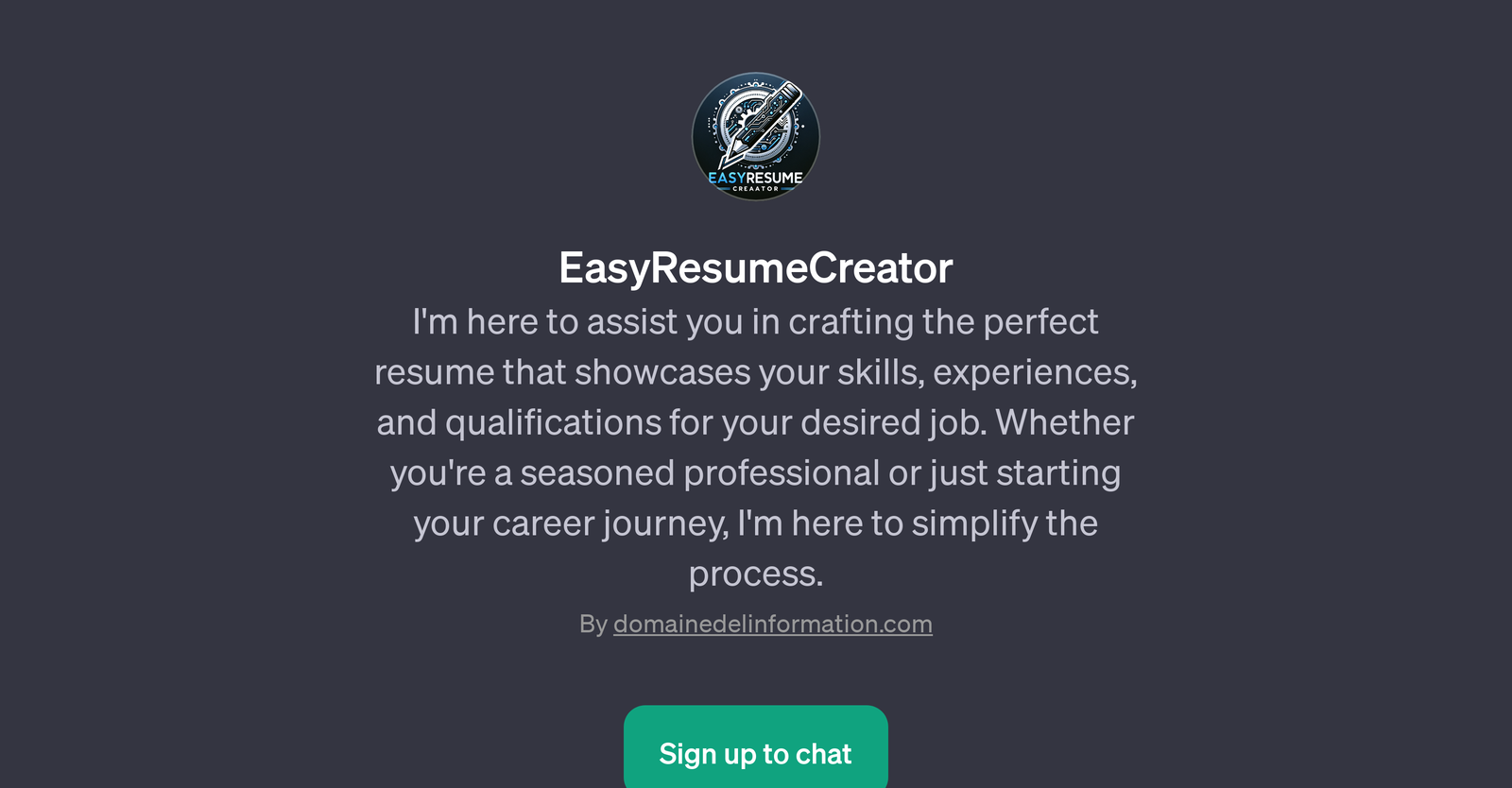 EasyResumeCreator