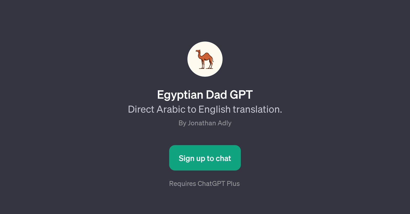 Egyptian Dad GPT