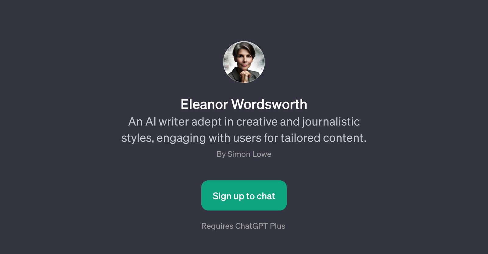 Eleanor Wordsworth